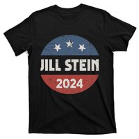 Jill Stein For President 2024 Green Party Usa Flag T-Shirt