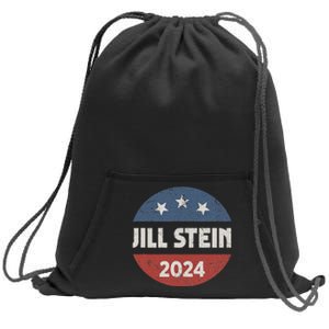 Jill Stein For President 2024 Green Party Usa Flag Sweatshirt Cinch Pack Bag