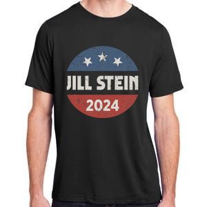 Jill Stein For President 2024 Green Party Usa Flag Adult ChromaSoft Performance T-Shirt