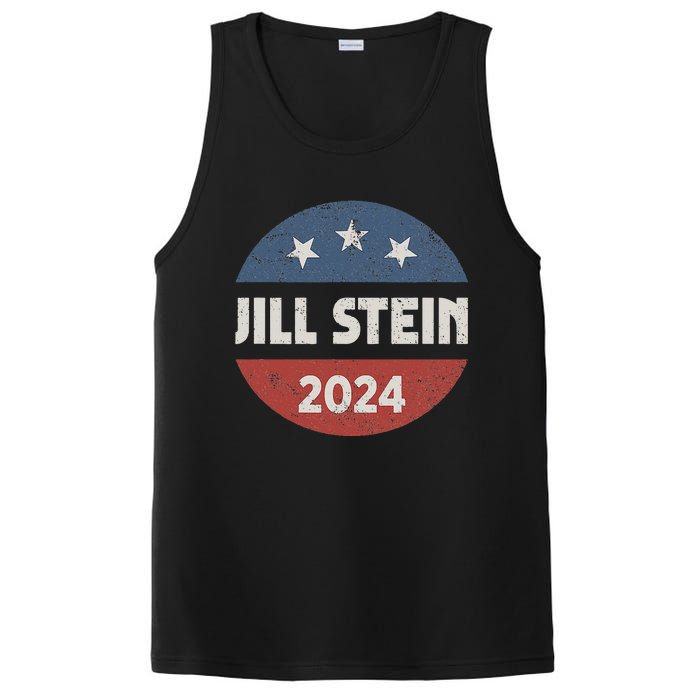 Jill Stein For President 2024 Green Party Usa Flag PosiCharge Competitor Tank