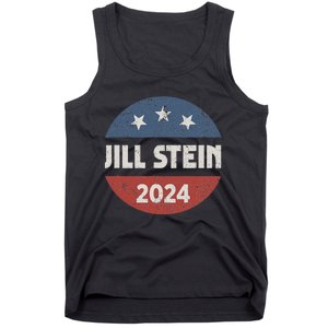 Jill Stein For President 2024 Green Party Usa Flag Tank Top