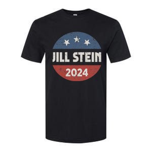 Jill Stein For President 2024 Green Party Usa Flag Softstyle CVC T-Shirt