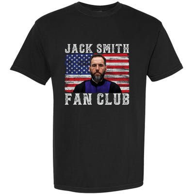 Jack Smith Fan Club American Flag Funny Political Garment-Dyed Heavyweight T-Shirt