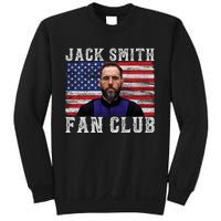 Jack Smith Fan Club American Flag Funny Political Sweatshirt