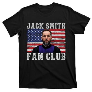 Jack Smith Fan Club American Flag Funny Political T-Shirt