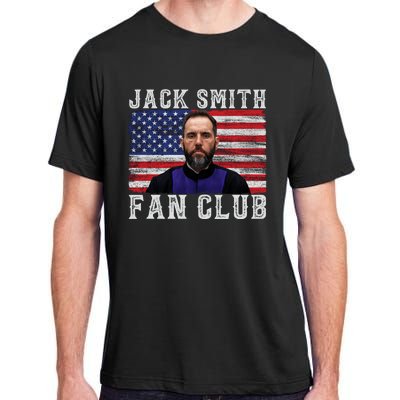 Jack Smith Fan Club American Flag Funny Political Adult ChromaSoft Performance T-Shirt