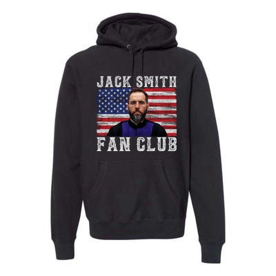 Jack Smith Fan Club American Flag Funny Political Premium Hoodie