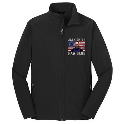 Jack Smith Fan Club American Flag Funny Political Core Soft Shell Jacket