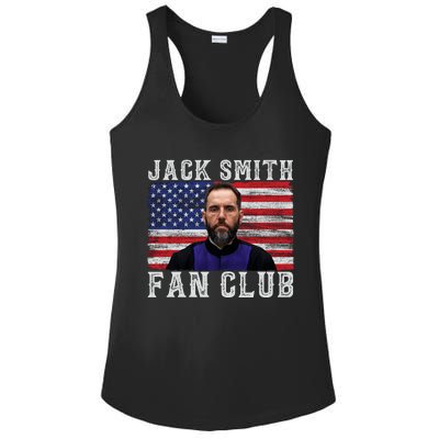 Jack Smith Fan Club American Flag Funny Political Ladies PosiCharge Competitor Racerback Tank