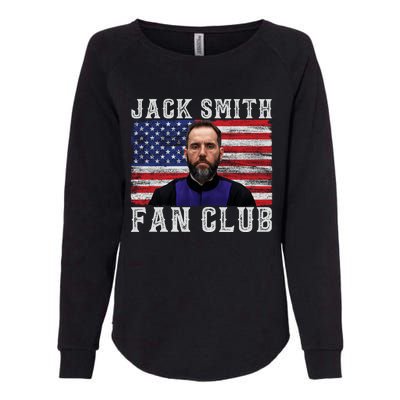 Jack Smith Fan Club American Flag Funny Political Womens California Wash Sweatshirt