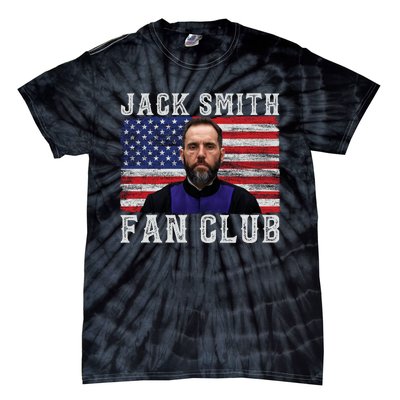 Jack Smith Fan Club American Flag Funny Political Tie-Dye T-Shirt