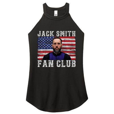 Jack Smith Fan Club American Flag Funny Political Women's Perfect Tri Rocker Tank