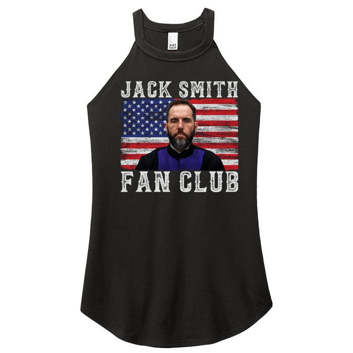 Jack Smith Fan Club American Flag Funny Political Women's Perfect Tri Rocker Tank