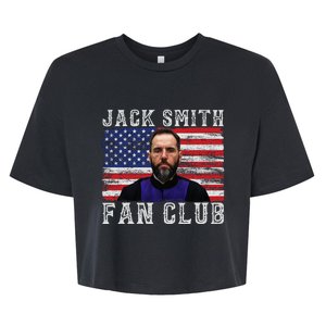 Jack Smith Fan Club American Flag Summer Bella+Canvas Jersey Crop Tee