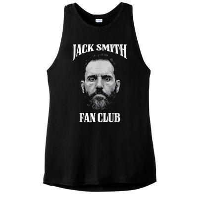 Jack Smith Fan Club Retro American Patriotic Political Ladies PosiCharge Tri-Blend Wicking Tank