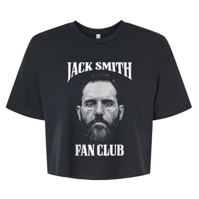 Jack Smith Fan Club Retro American Patriotic Political Bella+Canvas Jersey Crop Tee