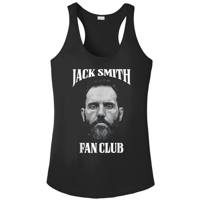 Jack Smith Fan Club Retro American Patriotic Political Ladies PosiCharge Competitor Racerback Tank