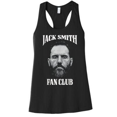 Jack Smith Fan Club Retro American Patriotic Political Women's Racerback Tank