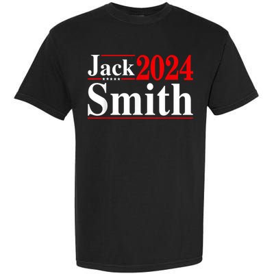 Jack Smith For President Jack Smith 2024 Karma Retro Us Flag Garment-Dyed Heavyweight T-Shirt