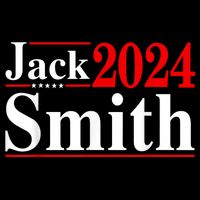 Jack Smith For President Jack Smith 2024 Karma Retro Us Flag Drawstring Bag