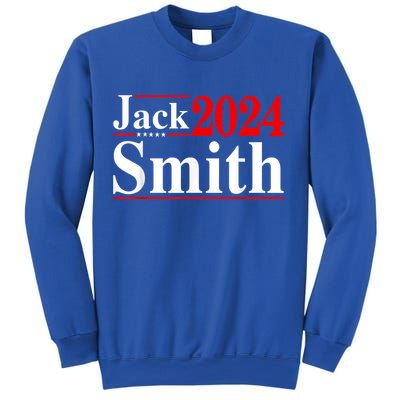 Jack Smith For President Jack Smith 2024 Karma Retro Us Flag Sweatshirt