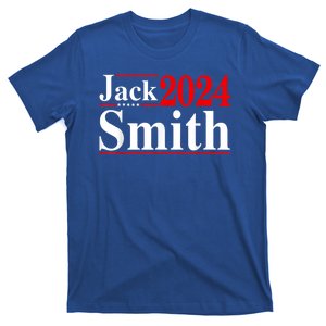 Jack Smith For President Jack Smith 2024 Karma Retro Us Flag T-Shirt