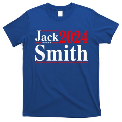 Jack Smith For President Jack Smith 2024 Karma Retro Us Flag T-Shirt