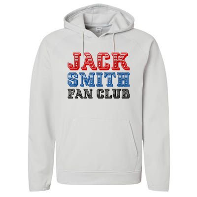 Jack Smith Fan Club Retro Usa Flag American Funny Political Performance Fleece Hoodie