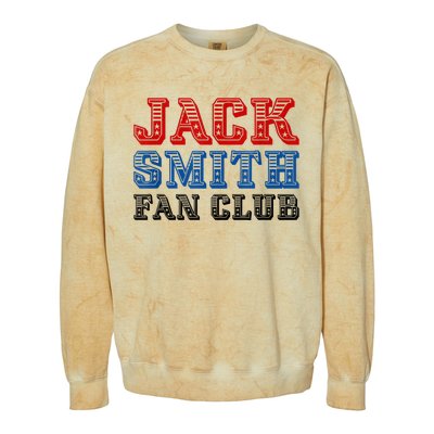 Jack Smith Fan Club Retro Usa Flag American Funny Political Colorblast Crewneck Sweatshirt