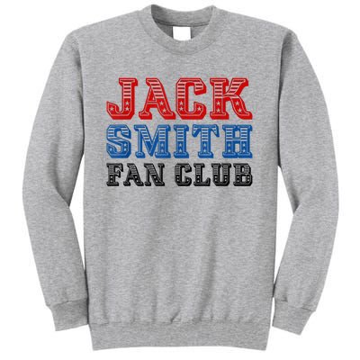 Jack Smith Fan Club Retro Usa Flag American Funny Political Tall Sweatshirt