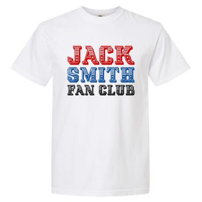 Jack Smith Fan Club Retro Usa Flag American Funny Political Garment-Dyed Heavyweight T-Shirt