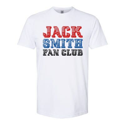 Jack Smith Fan Club Retro Usa Flag American Funny Political Softstyle® CVC T-Shirt