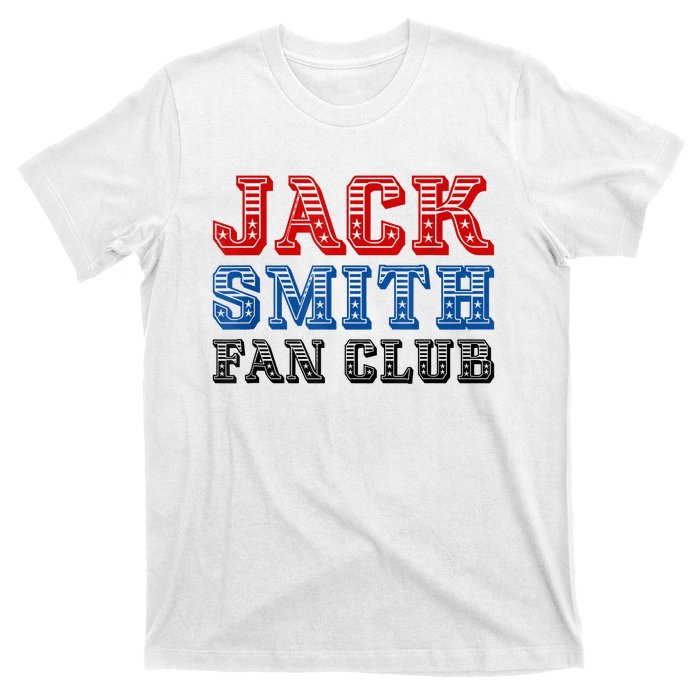 Jack Smith Fan Club Retro Usa Flag American Funny Political T-Shirt