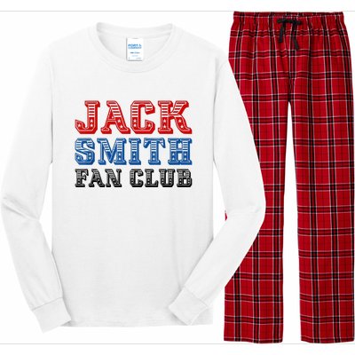 Jack Smith Fan Club Retro Usa Flag American Funny Political Long Sleeve Pajama Set