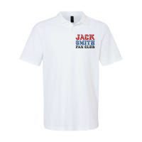 Jack Smith Fan Club Retro Usa Flag American Funny Political Softstyle Adult Sport Polo