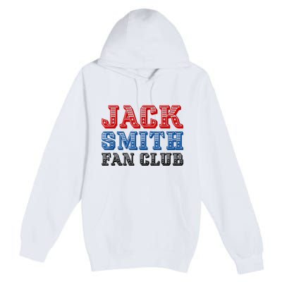 Jack Smith Fan Club Retro Usa Flag American Funny Political Premium Pullover Hoodie