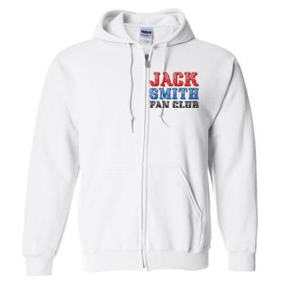 Jack Smith Fan Club Retro Usa Flag American Funny Political Full Zip Hoodie