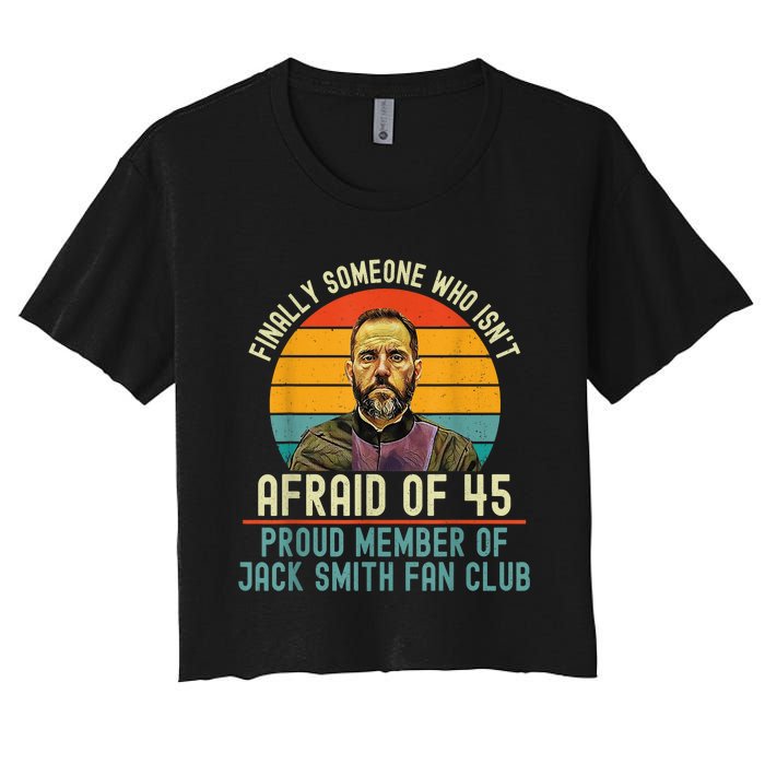 Jack Smith Fan Club Vintage Women's Crop Top Tee