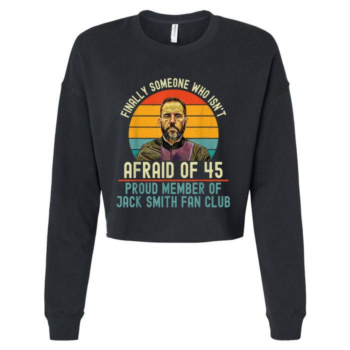 Jack Smith Fan Club Vintage Cropped Pullover Crew