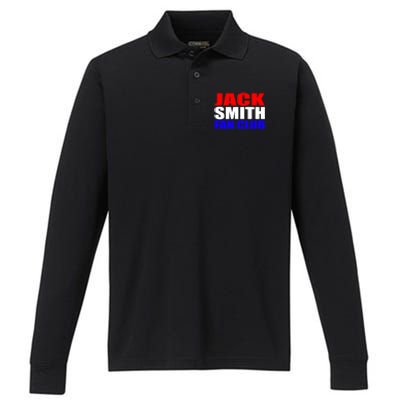 Jack Smith Fan Club Performance Long Sleeve Polo