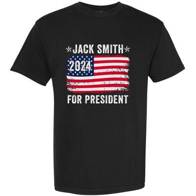 Jack Smith Fan Club Member 2024 Election Candidate Garment-Dyed Heavyweight T-Shirt