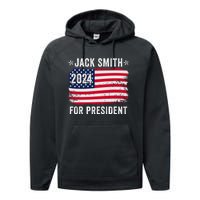 Jack Smith Fan Club Member 2024 Election Candidate Performance Fleece Hoodie