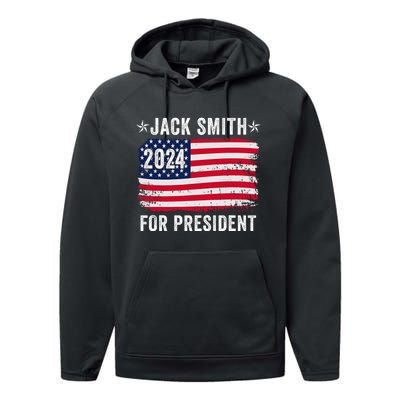 Jack Smith Fan Club Member 2024 Election Candidate Performance Fleece Hoodie