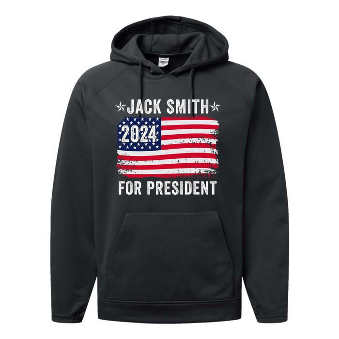 Jack Smith Fan Club Member 2024 Election Candidate Performance Fleece Hoodie