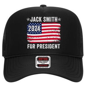 Jack Smith Fan Club Member 2024 Election Candidate High Crown Mesh Back Trucker Hat