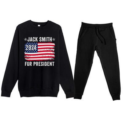 Jack Smith Fan Club Member 2024 Election Candidate Premium Crewneck Sweatsuit Set