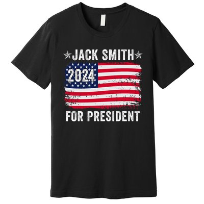 Jack Smith Fan Club Member 2024 Election Candidate Premium T-Shirt