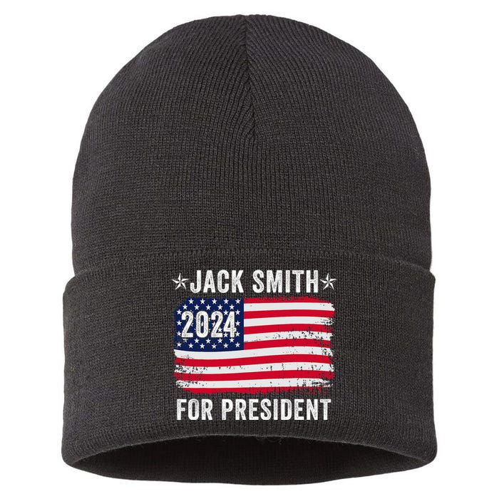 Jack Smith Fan Club Member 2024 Election Candidate Sustainable Knit Beanie