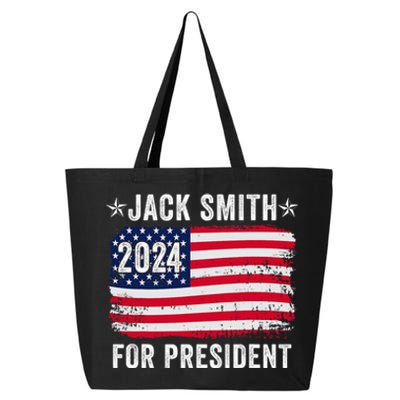 Jack Smith Fan Club Member 2024 Election Candidate 25L Jumbo Tote