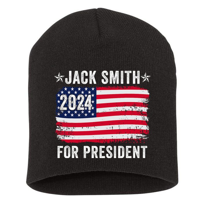 Jack Smith Fan Club Member 2024 Election Candidate Short Acrylic Beanie